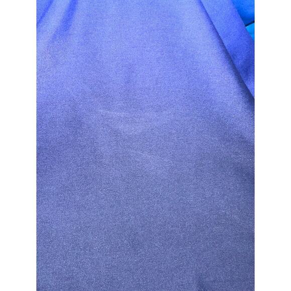 Lands End Women’s Slendersuit wrap One Piece Swimsuit Blue Ombré Size 12 - Picture 8 of 8